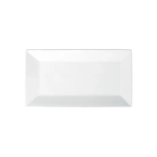 [RPR-13-SV1] Royalsquare Rectangular Platter,  White Porcelain, 24 Pieces/Case / 13"