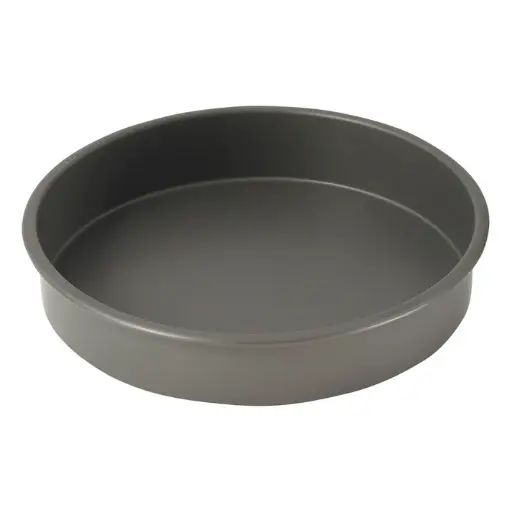 [HAC-102-SV1] Round Cake Pan, Anodized Aluminum / 10"