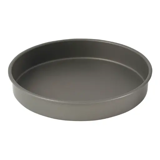 [HAC-122-SV1] Round Cake Pan, Anodized Aluminum / 12"