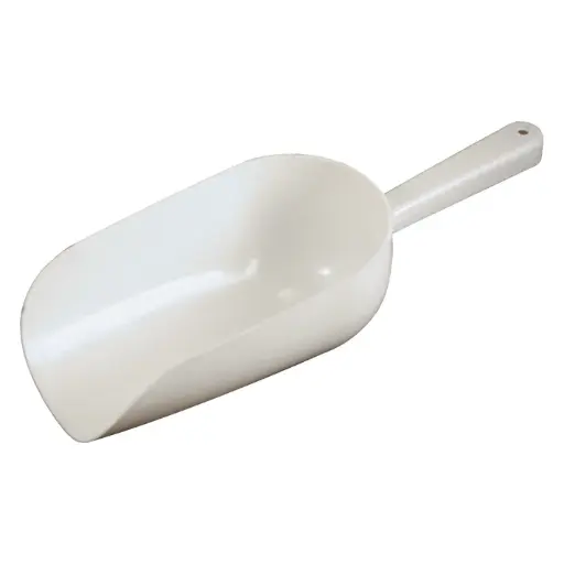[CR-846W-SV1] Bar Maid  Polyethylene Round Bowl Scoop / 6 Oz