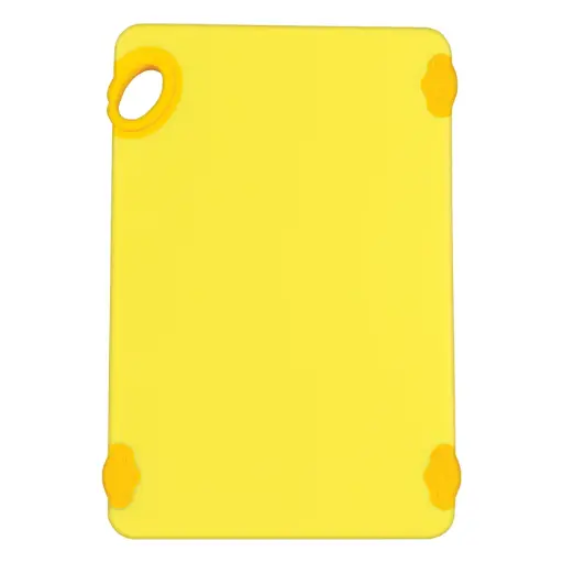 [CBK-1218YL-SV1] STATIK BOARD Cutting Boards, Colored - 12 x 18 / Yellow