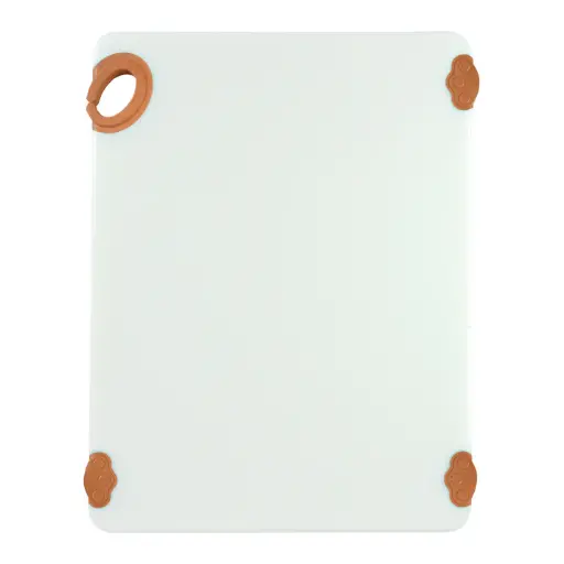 [CBN-1520BN-SV1] STATIK BOARD Cutting Boards, Colored - 15 x 20, / White/Brown