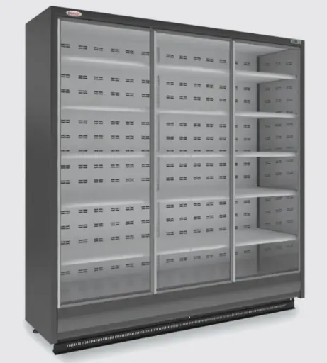 [OPERA-C4D24-SV1] Ozcil Bottle Chillers Hinged Door Cooler / 4 Doors / 24"