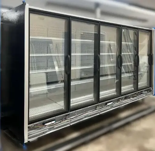 [USED-RM-3-SV1] Used Hussmann RM Cooler Doors  / 3 Doors