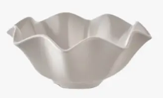 [564-W-SV1] TERMOSTAR 3NO FLOWER BOWL / White