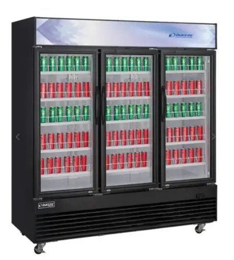 [DSM-69R] Commercial Glass Swing 3-Door Merchandiser Refrigerator