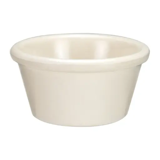 [RP-2B-SV1] Melamine Ramekin, Plain , 2 oz / Bone